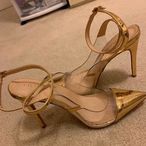 Clear Illusion Slingback Pumps